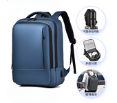 Mochila para hombres mochila de viaje de gran capacidad bolsa de computadora impermeable de 17,3 pulgadas para mujeres