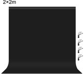 PULUZ 2m x 2m Photography Background Thickness Photo Studio Background Cloth Backdrop