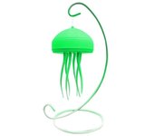 Hanging Floating Jellyfish Night Light White/Red/Blue/Green Light with Stand Dynamic LED Table Lamp Decorative Soft Glow