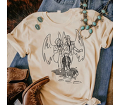 Good Omens t-shirts women manga graphic harajuku top girl funny graphic y2k clothes