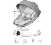 Silla Mecedora Eléctrica para Niños, Hamaca para Bebé, Columpio Bebe