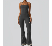 Casual Yoga Jumpsuits Women's Tracksuit One Piece Workout Rompers Sportswear Gym Set Workout Clothes For Women Flared Pants