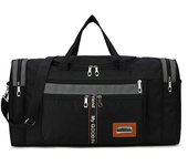 Bolsa de viaje de nailon para hombre y mujer, bolsa de equipaje de mano, bolso de mano de gran capacidad para fin de semana, gimnasio, bolsa deportiva para la noche