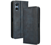 For Sony Xperia 1 10 5 V 2023 Funda Protectora Billetera Marco Antideslizante Carcasa De Teléfono Móvil Funda De Cuero Magnético