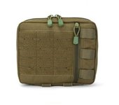 Botiquín Táctico Multifunción con Molle y Corte Láser - Organizador Modular para Primeros Auxilios, EDC y Herramientas (Camping, Emergencia, Nylon Militar, Impermeable)