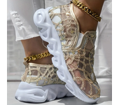 Zapatillas deportivas informales de malla Flash para mujer, zapatos deportivos de moda