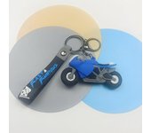 Simulation Motorcycle Keychain Backpack Pendant Motorcycle Keychain Decoration Couple Men's Activity Gift