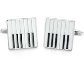 Men's high-quality punk music cufflinks, piano design, drums, saxophone, guitar, horn, hip-hop atmosphere fist button