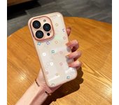 Flower Love Heart Phone Case For iPhone 15 14 Pro Max Shockproof Bumper Soft Silicone Cover For iPhone 15 Plus 13 12 Pro Max 11