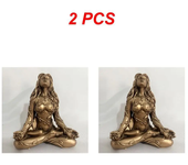 Mother Earth Statue Gaia Goddess Resin Sculpture Crafts Garden Ornaments Gifts Home Desktop Decoration