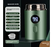 Maquinilla de afeitar eléctrica para hombre, pequeña, de acero, nueva mini maquinilla de afeitar portátil para novio
