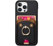 Ring Stand Phone Case, Card Holder Slim Protective Cover For iPhone 11 Pro Max 12 13 Mini XS X XR 7 8 SE SE3 Wallet Phone Cover
