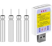 CR425 USB Charger 4 Holes Night Fishing Accessories Fishing Float Battery Lake River Electric Buoy Tackle