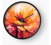 Reloj De Pared 25cm Animal espiritual del tótem del guepardo=8151