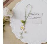 Tulip Flower Tulip Flower Mobile Phone Straps Hand-Woven Phone Straps Tulip Phone Pendant With Lanyard Lanyard Phone Lanyard