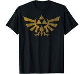 Legend Of Zelda Royal Crest Distressed Badge T-Shirt