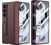 Magnetic Hinge For Samsung Galaxy Z Fold 6 Case Frame Glass Film Stand Protection Cover