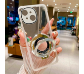 For Tecno Spark Go 1 20C 10C 20 10 Pro 8C 6 GO 2025 Case Clear shockproof Cover Magnetic Stand Holder Full Camera Protection