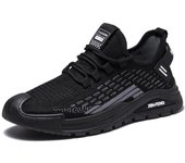 Zapatillas de moda para hombre Zapatillas de malla transpirables Suela blanda Zapatos para correr Trabajo Zapatos casuales al aire libre