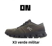 Zapatillas deportivas transpirables para hombre y mujer, calzado de entrenamiento físico integral, alta calidad, Original, On Cloud X3, nueva generación