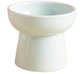 High Foot Cat Elevated Bowl Ceramic 300ml Dog Food Water Feeders Neck Protection Raised Pet Feeding Dishes