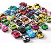 Classic 10Pcs Birthday Gift Vehicle Set Toy Vehicles Car Model Car Play Toy Pull Back Car Inertia Car Toy Educational Car