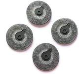 4-Pack Bottom Base Rubber Feet Foot Pad for MacBook Pro & for MacBook Retina A1398 A1425 A1502(for MacBook Retina 2012+)
