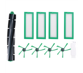 Replacement Roller Brush Side Brushes HEPA Filter for Vorwerk Kobold VR200 VR300 Robot Vacuum Cleaner Accessories