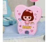Creative Souvenirs Box Baby Teeth Save Collection box Baby Tooth Box Milk Teeth Organizer Deciduous Tooth Case Tooth Fairy Box