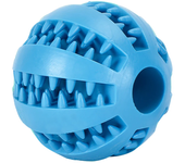 Pelota de goma suave para perro, Juguetes Divertidos para cachorros, comida limpia con dientes grandes, accesorios para perros