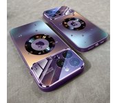 Lente de Cámara de Vidrio de Lujo Carga Inalámbrica Magnética para iPhone 11, 12, 13, 14, 15 16 Pro Max Plus Cubierta a Prueba de Golpes