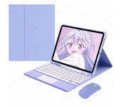 Touchpad Keyboard for Samsung Galaxy Tab S9 FE Plus S9 FE+ 2023 12.4 inch SM-X610 X616B Spanish Keyboard Stand Cover