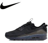 Leten New Air Max 90 Terrascape Low Men's Women's Sneakers Breathable Comfortable Casual Shoes White and Red zapatos de trabajo