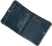 Leather Short Wallet Men Vintage Coin Purse Men Card Holder With Multiple Card Slots Genuine Leather Women Wallet Cash Pack Male