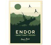 Modern Star Planet Print Posters Galaxy Attraction Wall Art Canvas Paintings Movie Wars Cover Landscape Living Room Home Decor