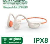 New Upgrade Bone Conduction Headphones Bluetooth 5.4 Wireless Earphone IPX8 Waterproof for Swimming Sports MP3 Player With 32G