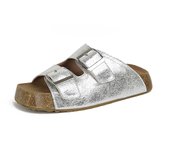Hebilla retro con zapatillas de plataforma casuales sandalias para uso exterior