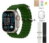 2025 New HK9 Ultra 2 Smartwatch Bluetooth Call Voice Assistant Information Reminder Screen Pointer Compass AMOLED Compatible with Android IOS Smartwatch