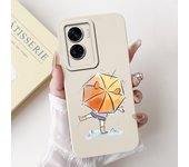 For Honor 90 Lite Case Fashion Flower Painted Bumper Square Silicone Soft Phone Back Cover For Honor 90 Lite Funda CRT-NX1 Coque