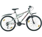 24 Pulgadas todo suspendido 18 Velocidades, Bicicleta Niño, Bicicleta Niña Adecuado de 130-155 cm