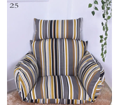 Hanging Swing Egg Chair Cushion Cover Patio Large Round Papasan Pad Detachable Garden Lounger Cushion Cover  (No Filling)