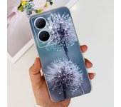 For Huawei Nova 11i Case Cute Luxury Back Cover Soft Silicone Phone Case For Huawei Nova11i 6.8" Fundas Transparent Flower Para