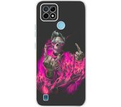 For OPPO Realme C21Y Case 2021 6.5" TPU Shockproof Back Cover Silicone Phone Cases For Realme C21 Y C 21 Transparent Soft Bumper