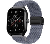 Braided Solo loop strap For GTS/2/2e/3/4/GTS2 Mini/GTR 47mm/GTR2/4/3/Pro nylon Bracelet Amazfit bip 20mm/22mm Watch band