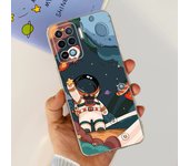For Oppo A94 4G 5G Phone Case Soft TPU Transparent Slim Back Cover For Oppo A94 5G CPH2211 OppoA94 CPH2203 Silicone Flower Coque