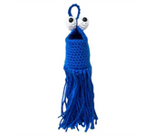Plant Hanger Indoor Hanging Planter Basket,Macrame Plant Hanger Indoor Mini Yip Hanging Storage Basket,Blue