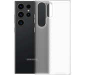 Transparent Matte Ultra Thin Cooling Case for Samsung Galaxy S23 S23Plus S23Ultra S22Ultra Shockproof Wave Stripes Frosted Funda