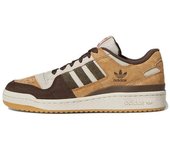 Leten Original 100% Forum Low Black Blue White / Tan Men Women Sneakers