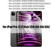 Hydrogel Film Air 5 4 9th 10 10th Generation 10.9 Screen Protector For Ipad 11 4th 12.9 6th 12 9 7 8th 10.2 Accessories