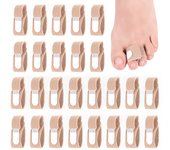 3Pieces Toe Finger Hammer Overlapping Toe Bandage Straightener Hallux Valgus Corrector Separator Wraps Foot Care Tool Supplies